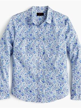 J. Crew Slim perfect shirt in Liberty® D'Anjo floral